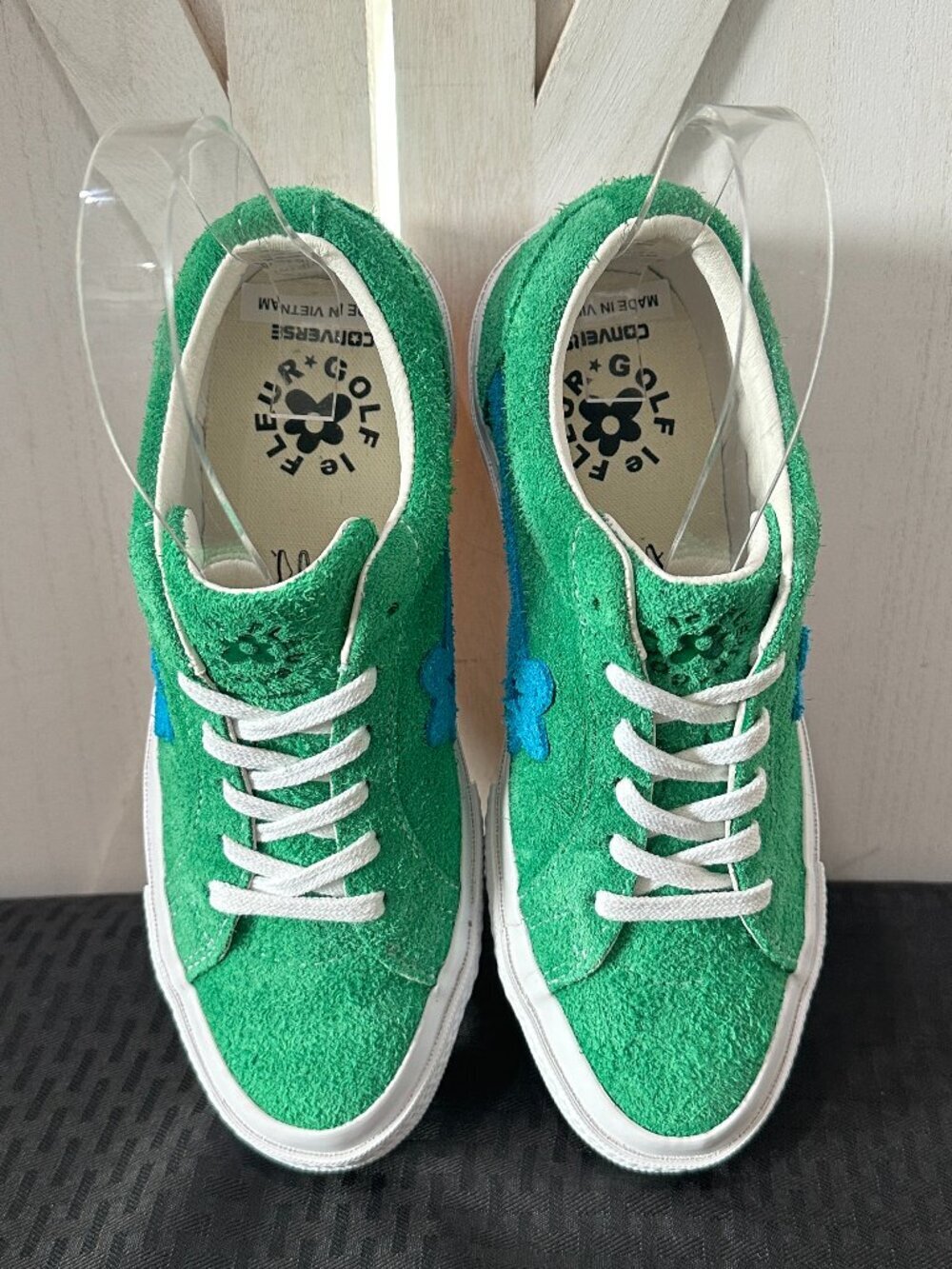 Golf Le Fleur x Converse One Star Ox Sneakers in "Jolly Green" - Picture 8 of 10